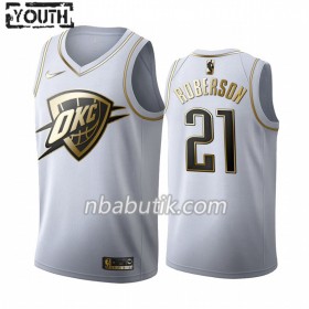 NBA Børn Trøje Oklahoma City Thunder Andre Roberson 21 Nike 2019-20 Hvid Golden Edition Swingman